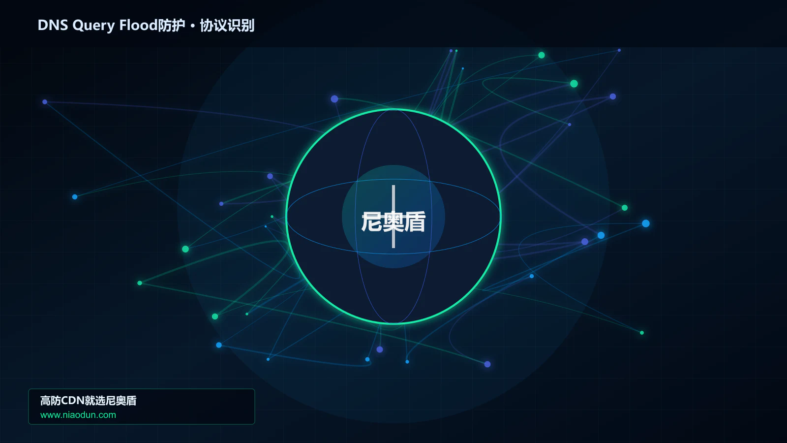 DNS Query Flood防护协议识别与节点防护图