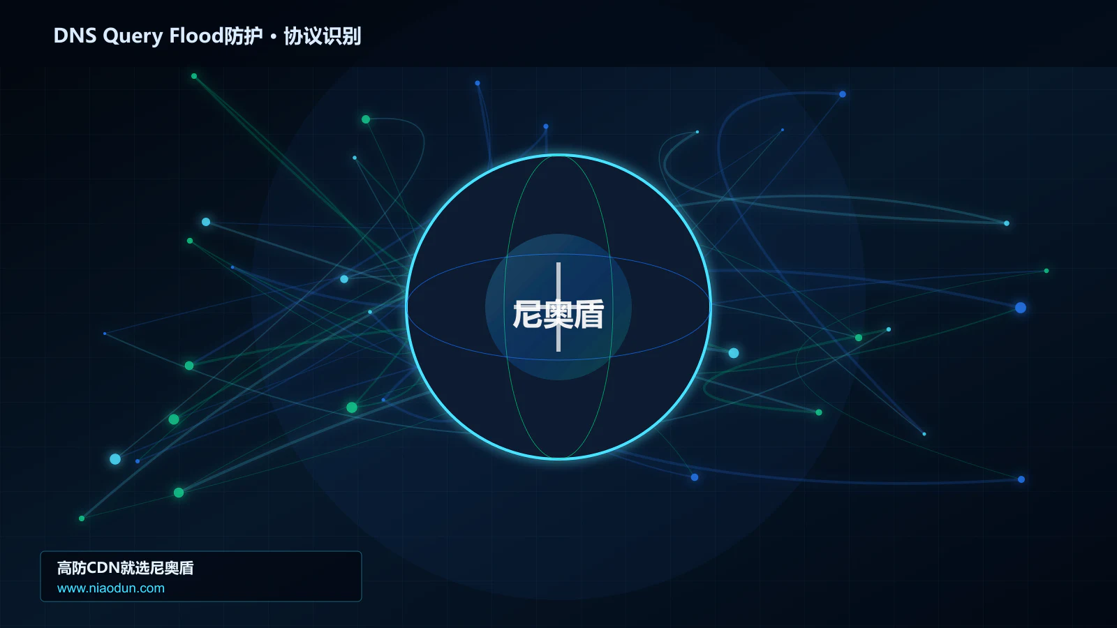 DNS Query Flood防护协议识别与节点防护图
