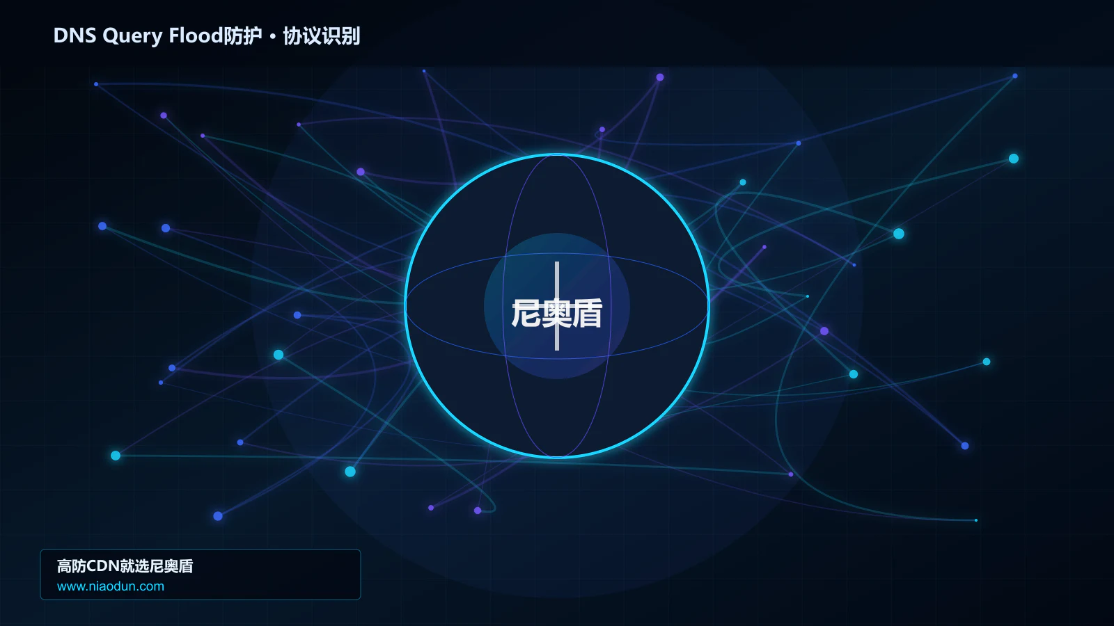 DNS Query Flood防护协议识别与节点防护图