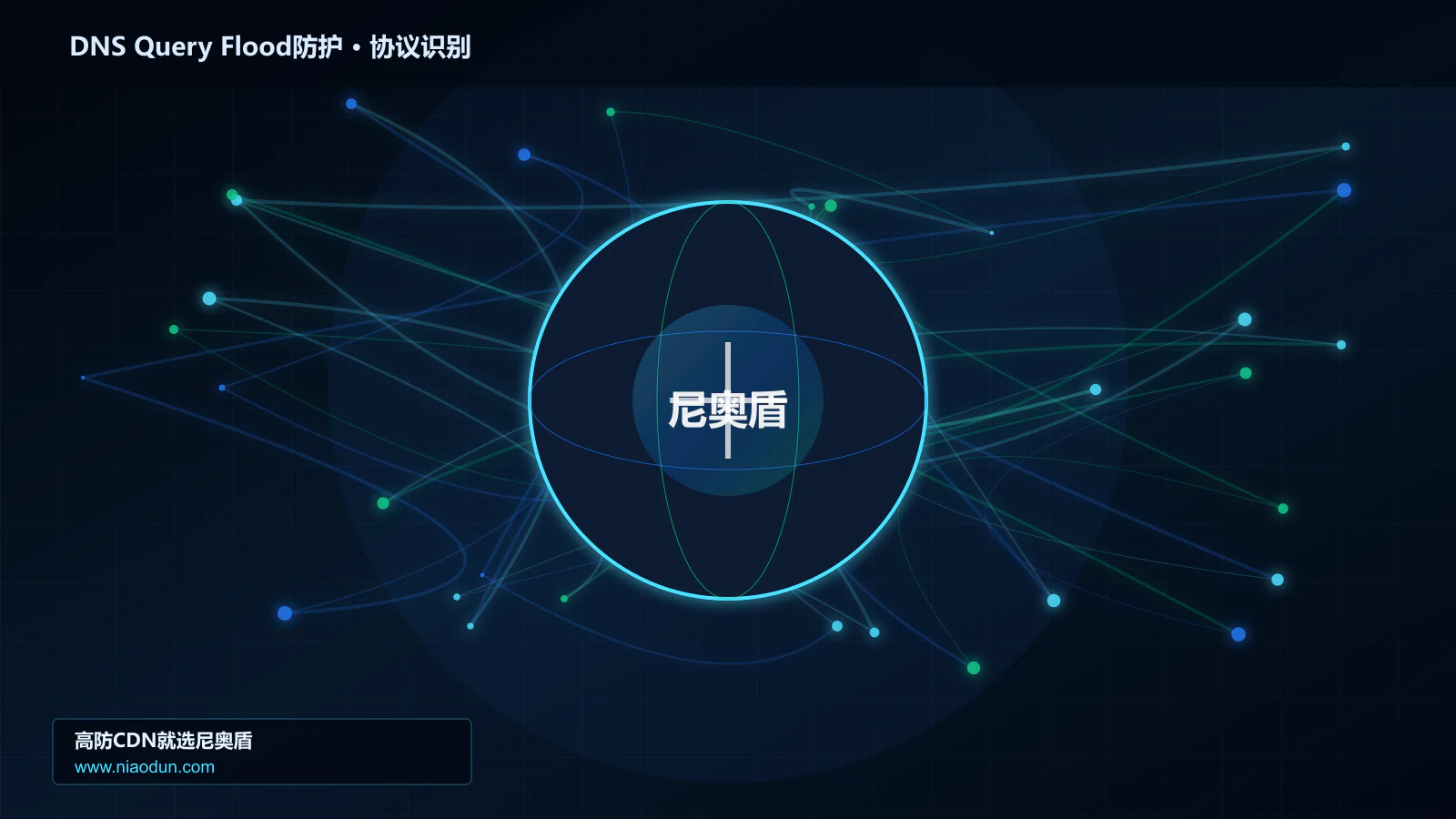 DNS Query Flood防护协议识别与节点防护图
