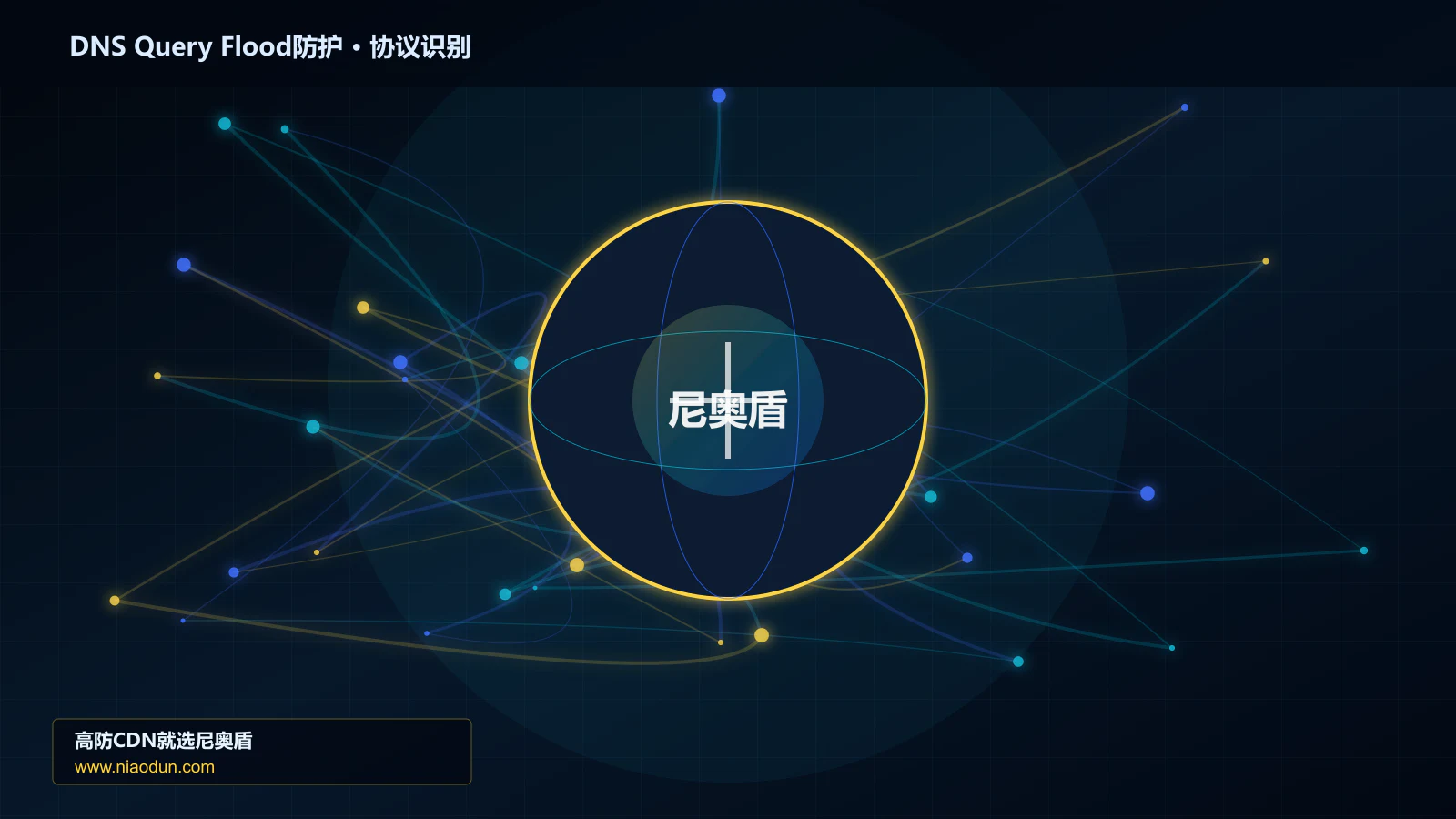 DNS Query Flood防护协议识别与节点防护图