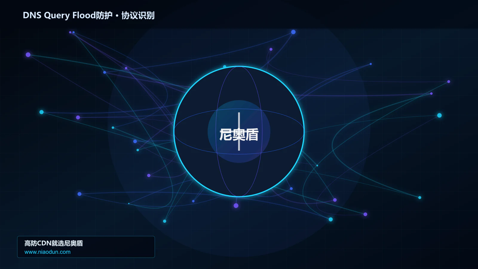 DNS Query Flood防护协议识别与节点防护图