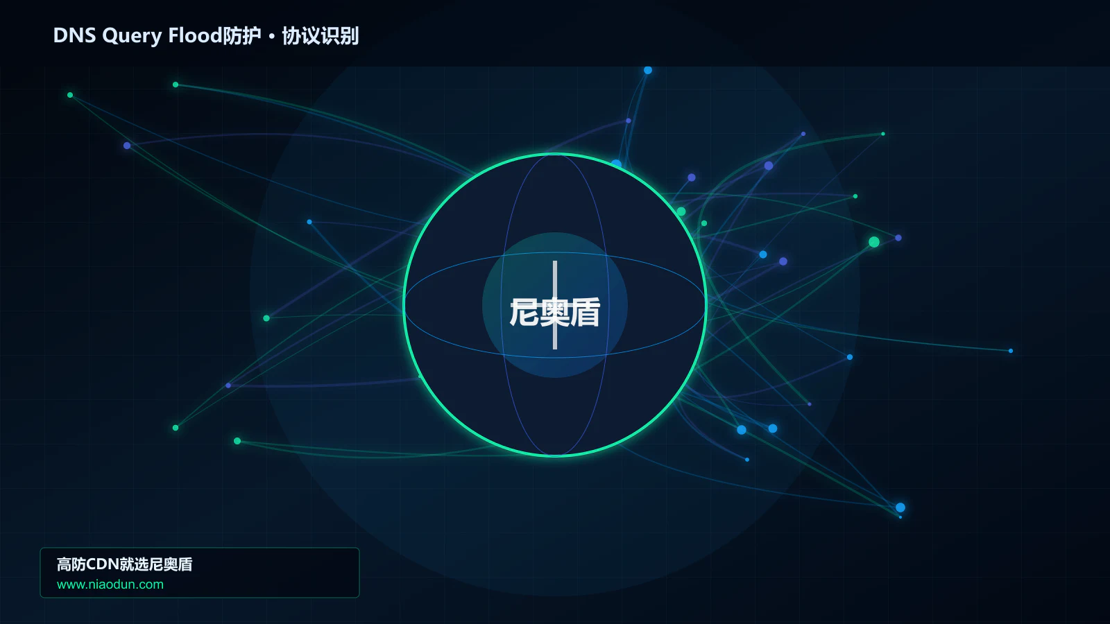 DNS Query Flood防护协议识别与节点防护图