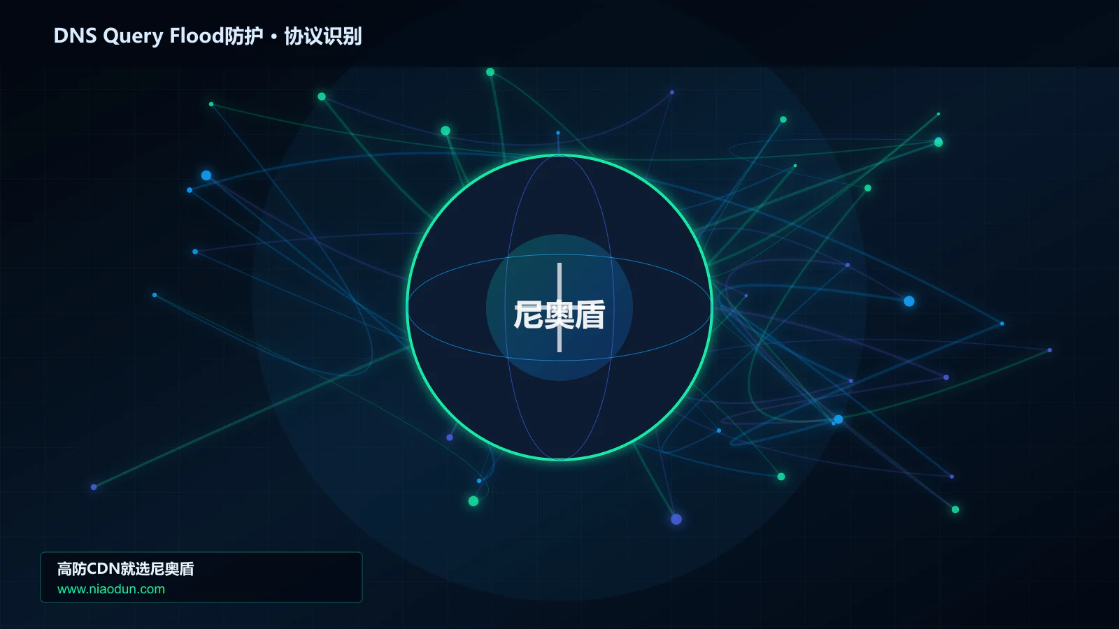 DNS Query Flood防护协议识别与节点防护图