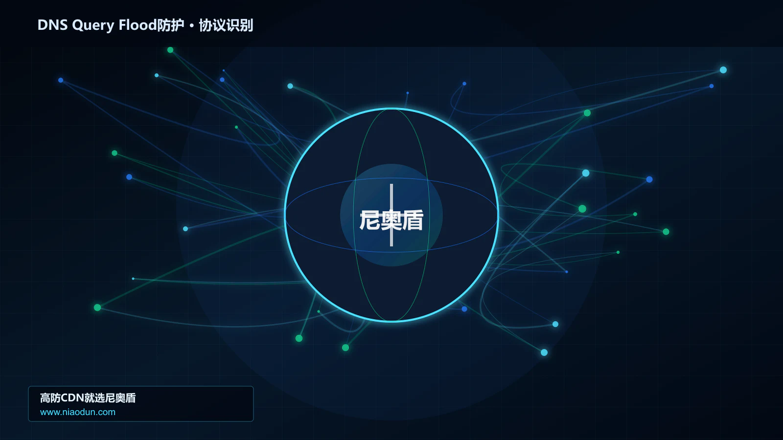 DNS Query Flood防护协议识别与节点防护图