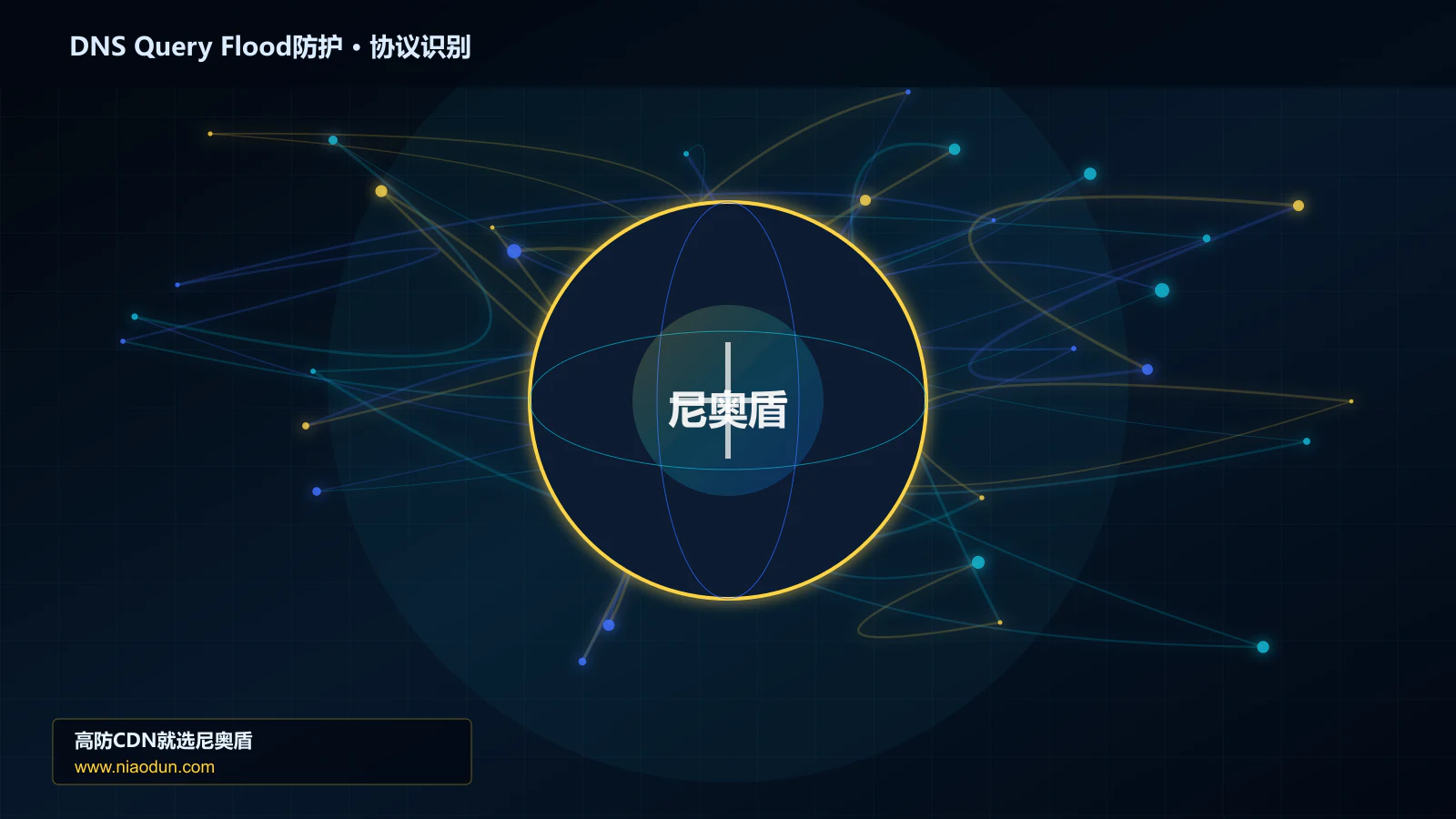 DNS Query Flood防护协议识别与节点防护图