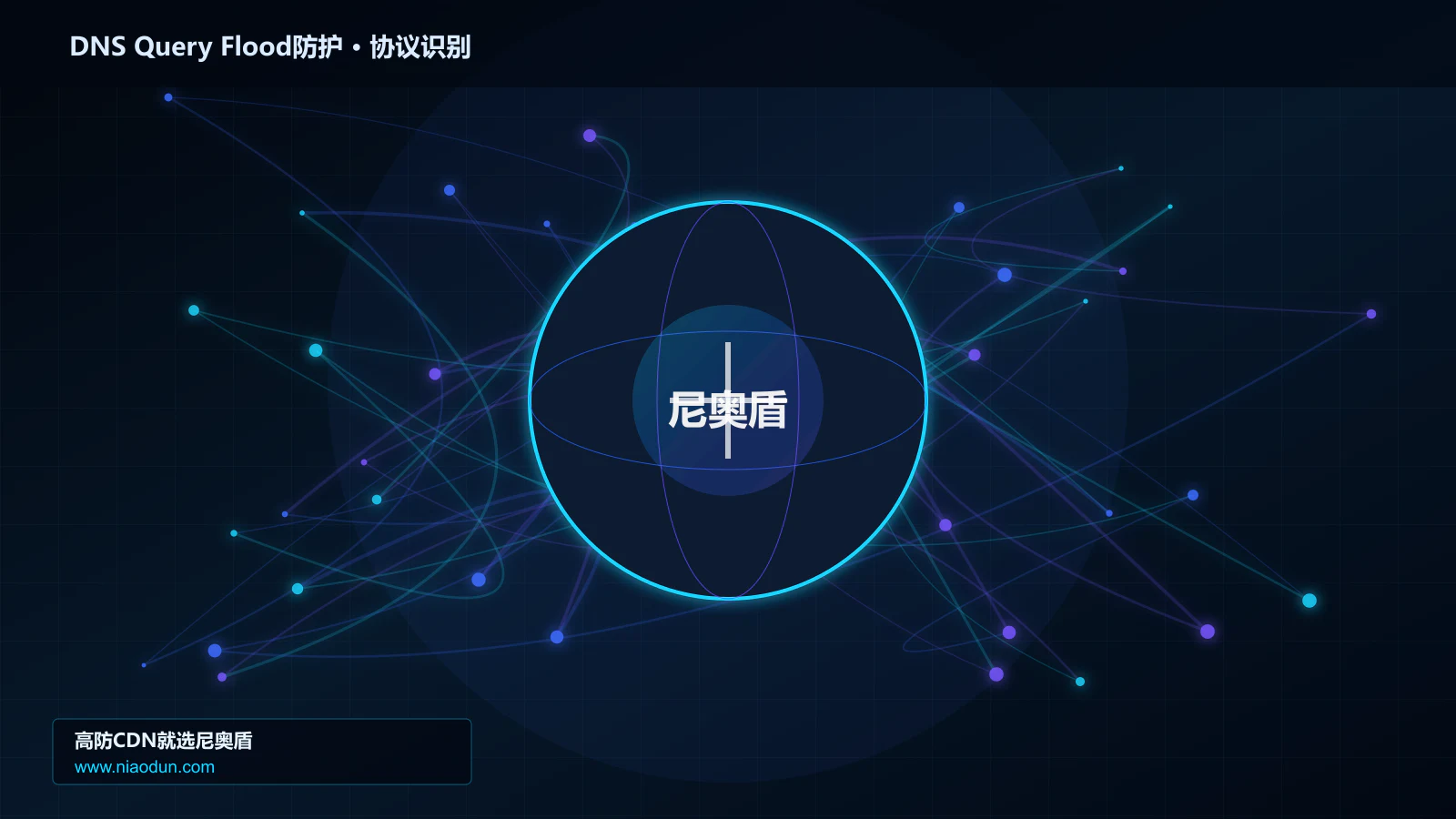 DNS Query Flood防护协议识别与节点防护图