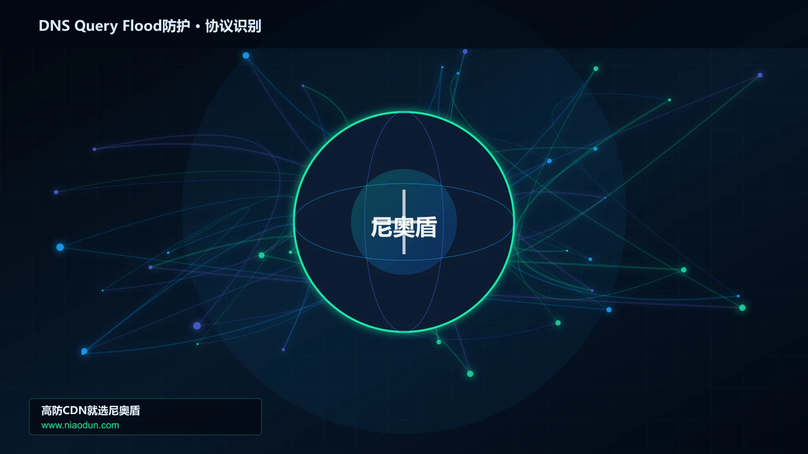 DNS Query Flood防护协议识别与节点防护图