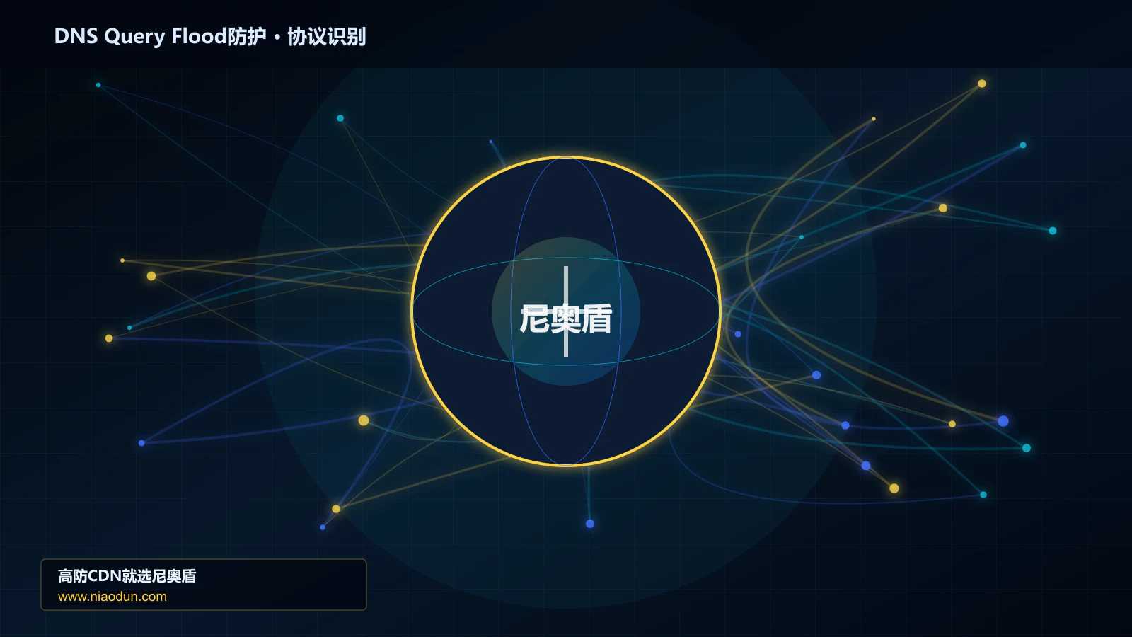 DNS Query Flood防护协议识别与节点防护图