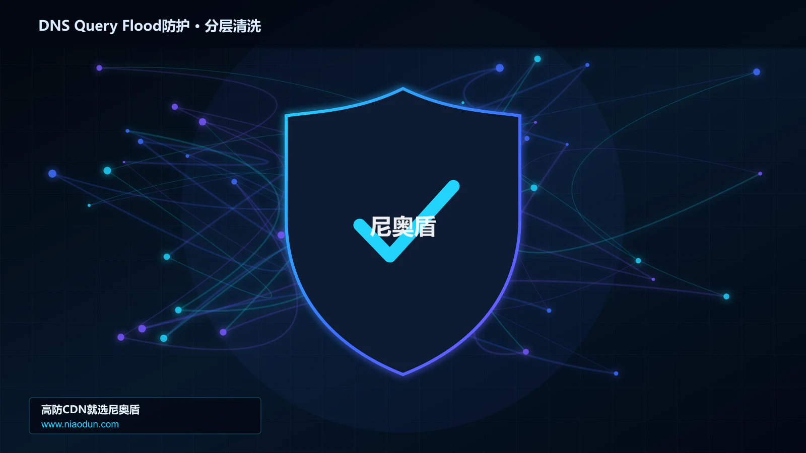 DNS Query Flood防护分层流量清洗架构图
