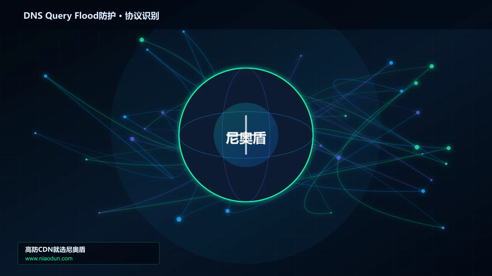 DNS Query Flood防护协议识别与节点防护图