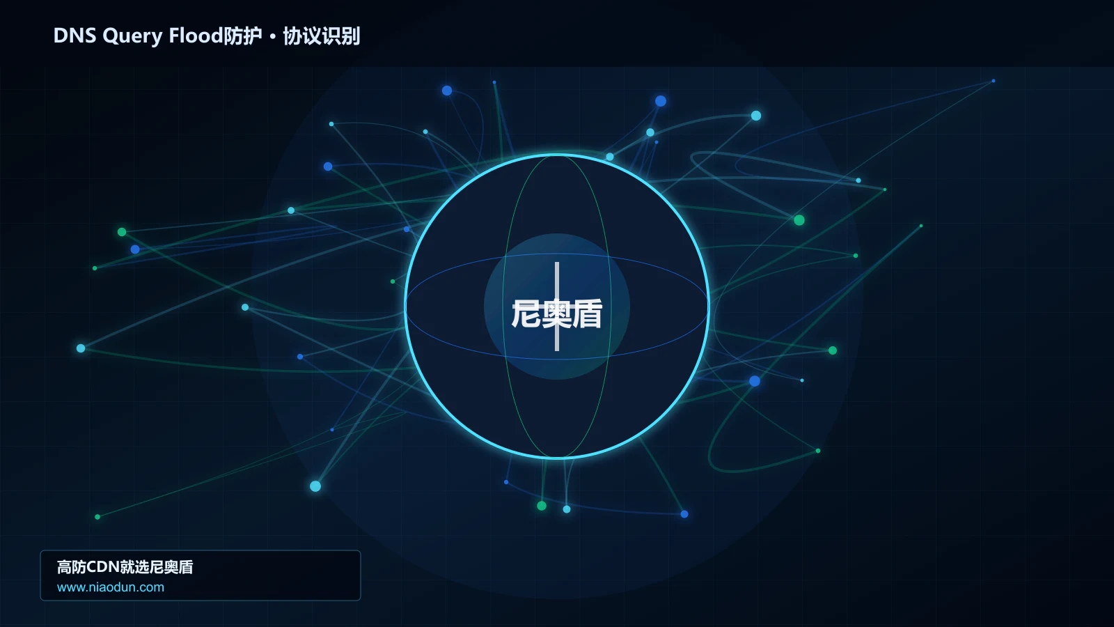 DNS Query Flood防护协议识别与节点防护图