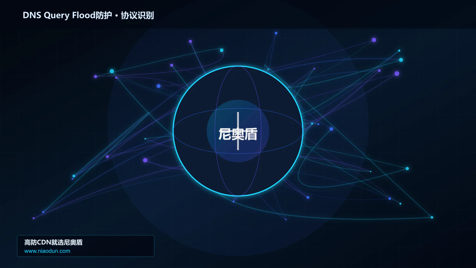 DNS Query Flood防护协议识别与节点防护图