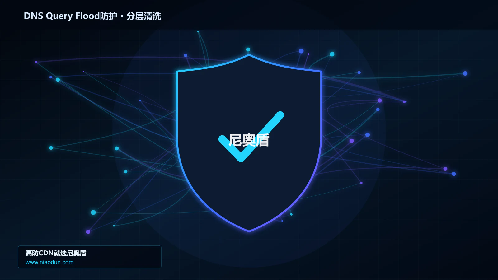 DNS Query Flood防护分层流量清洗架构图