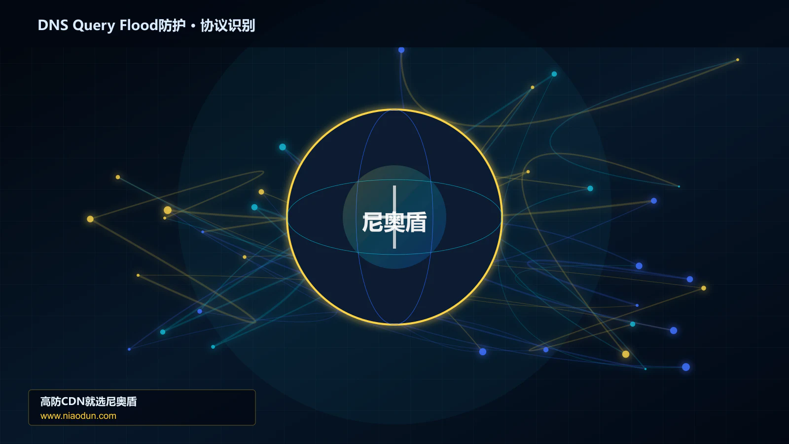 DNS Query Flood防护协议识别与节点防护图