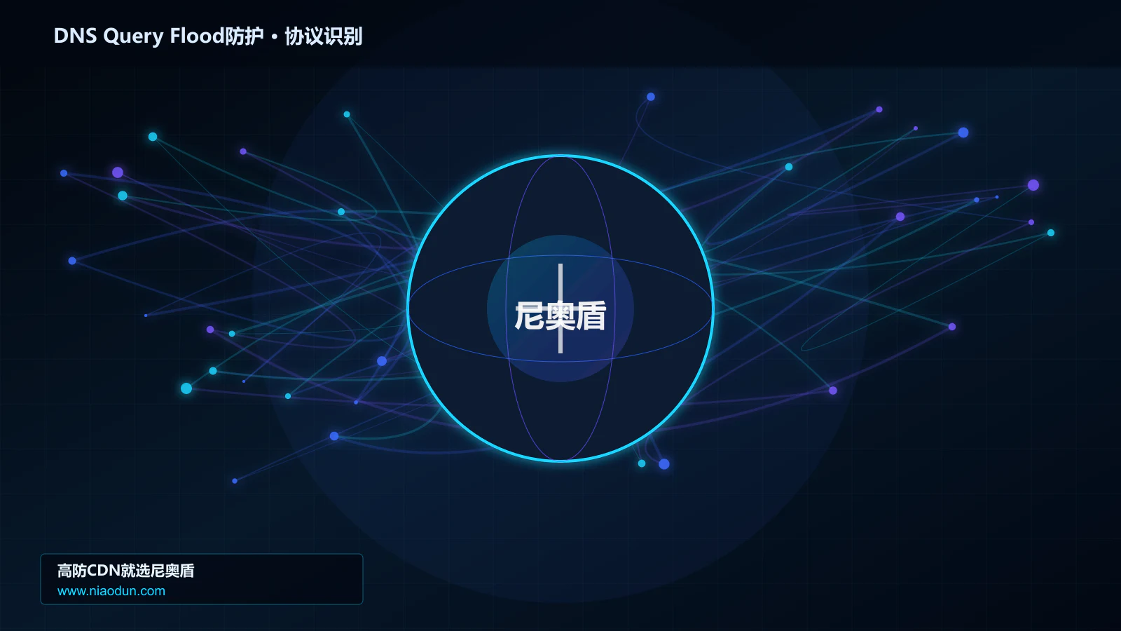DNS Query Flood防护协议识别与节点防护图
