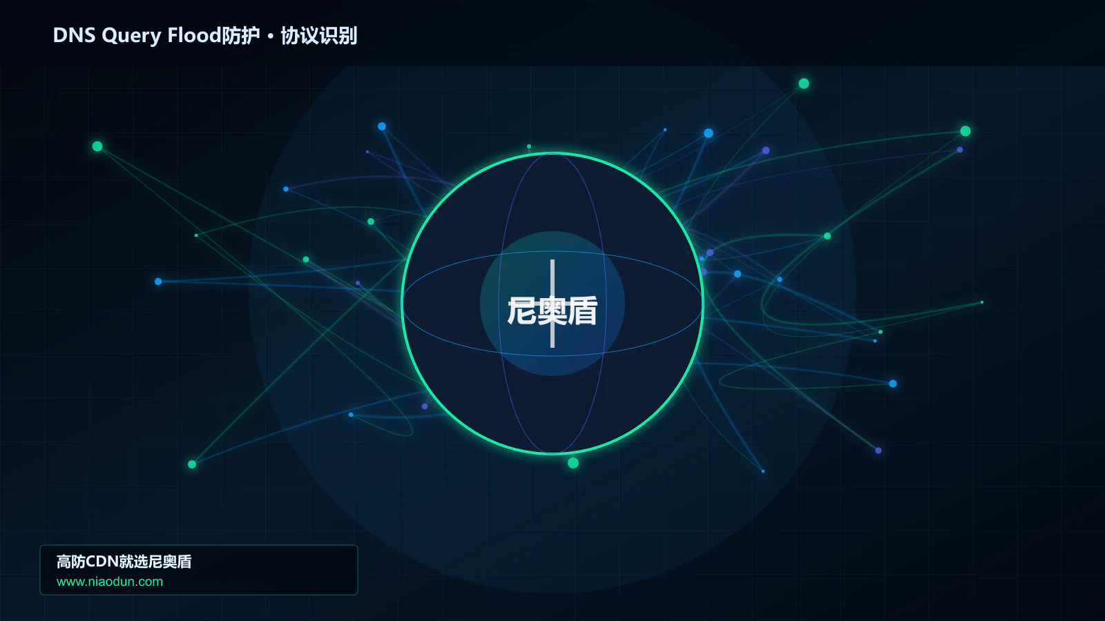 DNS Query Flood防护协议识别与节点防护图