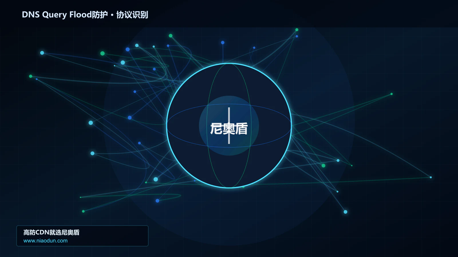 DNS Query Flood防护协议识别与节点防护图
