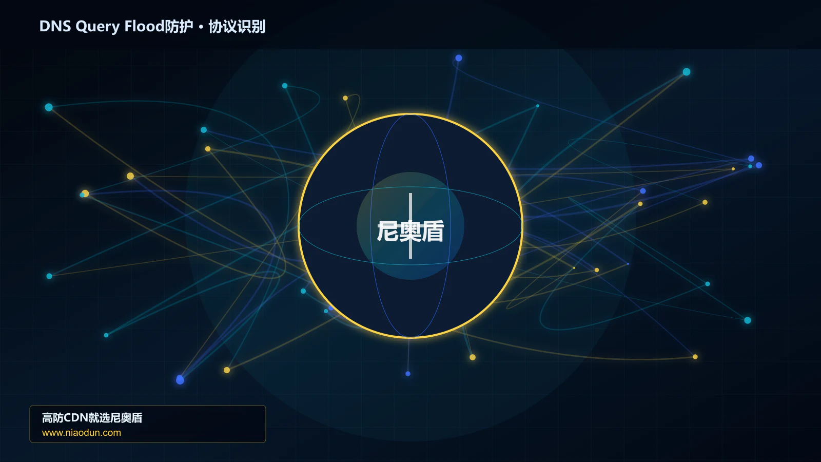 DNS Query Flood防护协议识别与节点防护图