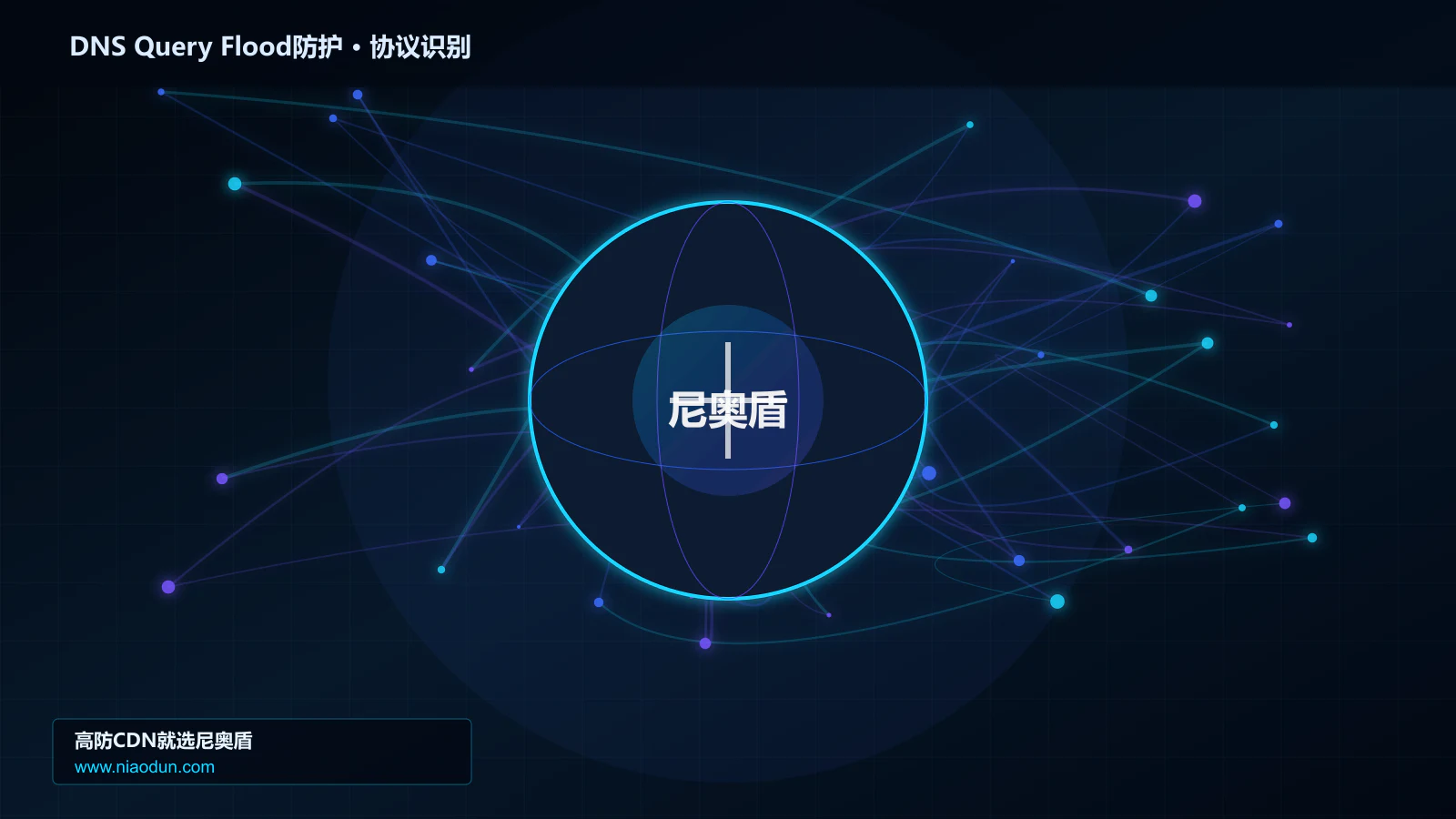 DNS Query Flood防护协议识别与节点防护图