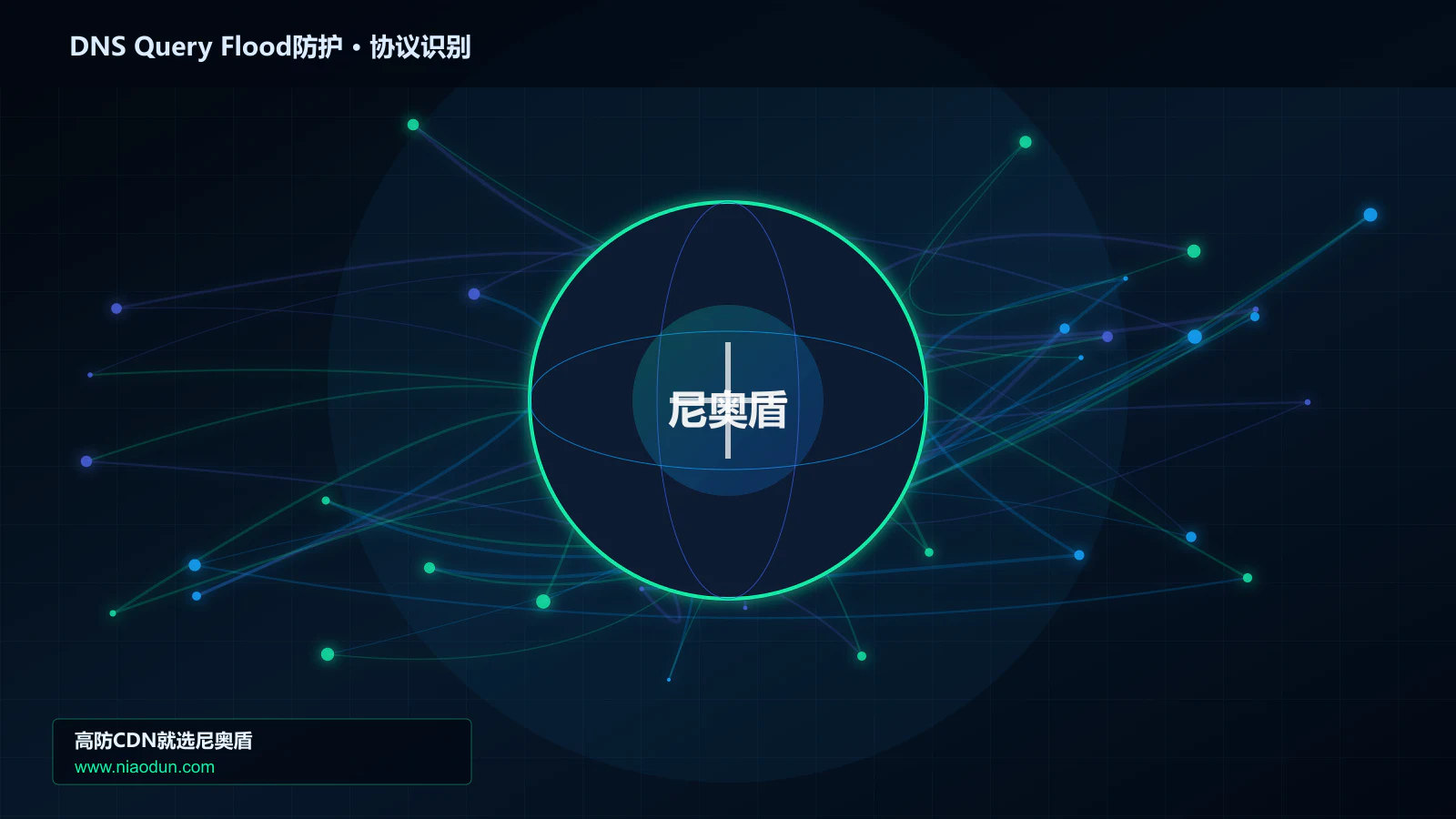 DNS Query Flood防护协议识别与节点防护图