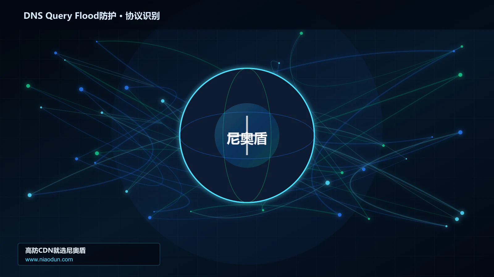DNS Query Flood防护协议识别与节点防护图