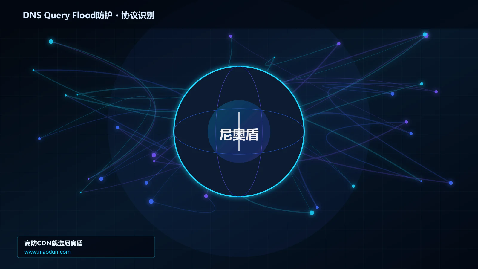 DNS Query Flood防护协议识别与节点防护图