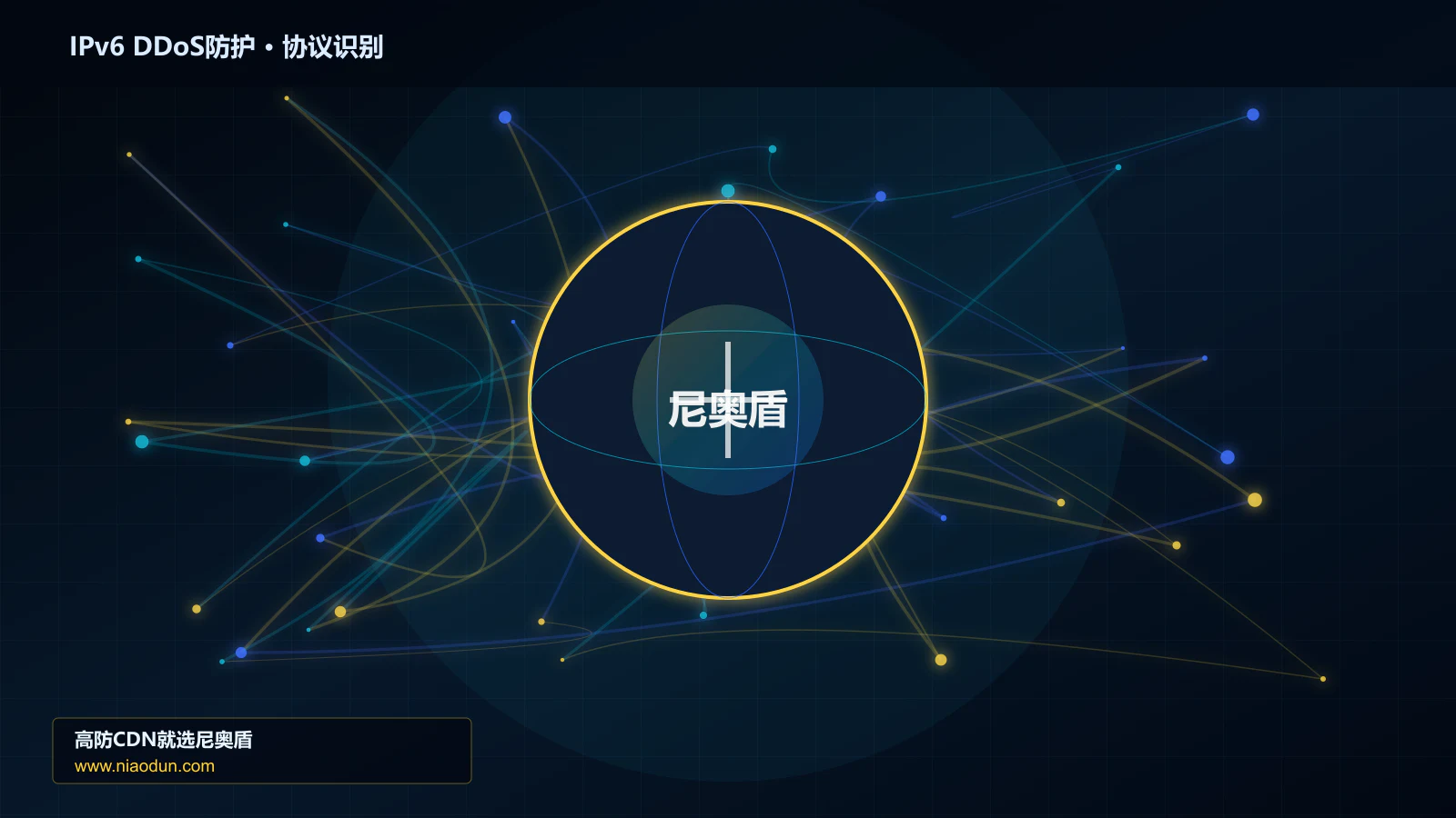 IPv6 DDoS防护协议识别与节点防护图