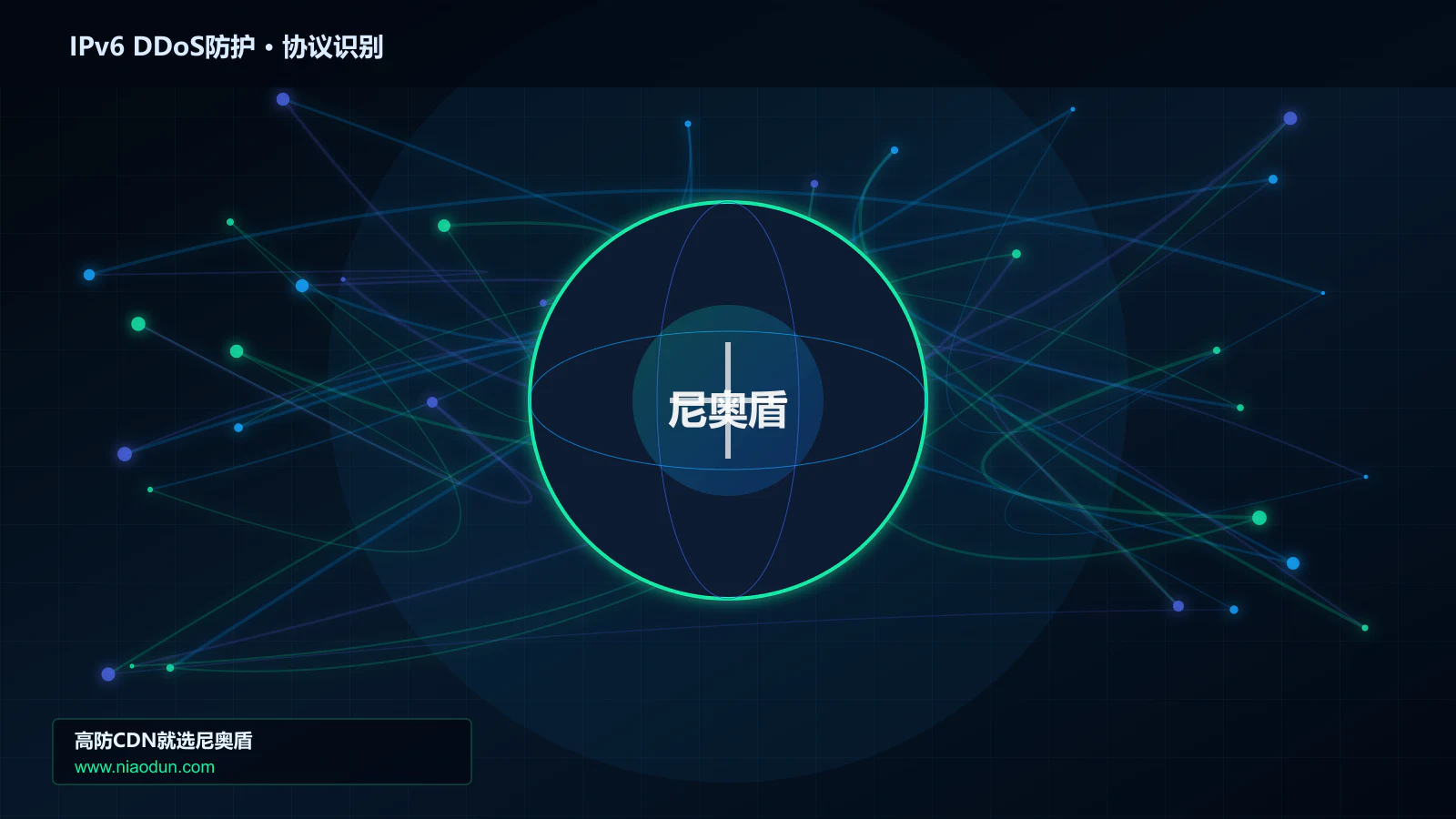 IPv6 DDoS防护协议识别与节点防护图