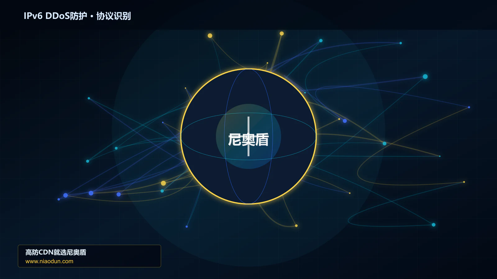 IPv6 DDoS防护协议识别与节点防护图
